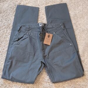 NWT Patrol USA .32 Chore Pants Gray 34x34 Handmade in the USA